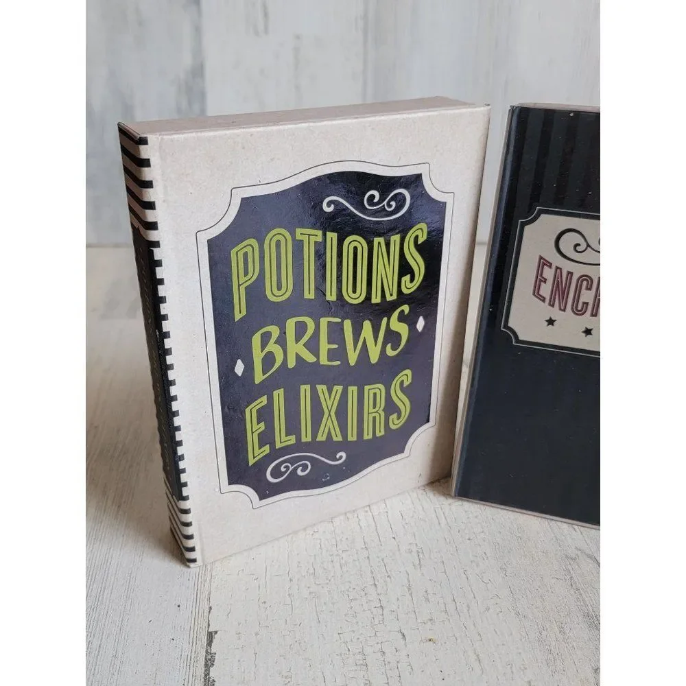 Halloween potions spell‎ HideAway books prop scary set